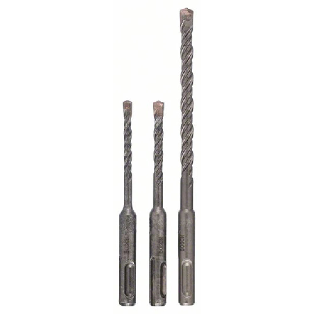 Bosch SDS-Plus-5 Concrete Drill Bit Set, 3-Piece (1617000118)