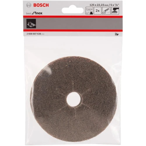 Bosch SCM Sanding Discs 125mm (Coarse) for Inox