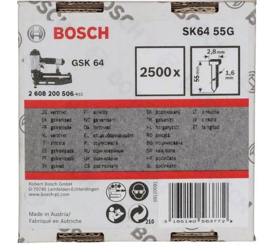 Pins for GSK 64, SK64 55G