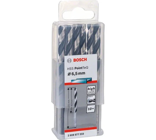 Bosch 2608577233 HSS PointTeQ պարուրաձև հորատիչ մետաղի համար  6.5x63x101 մմ 