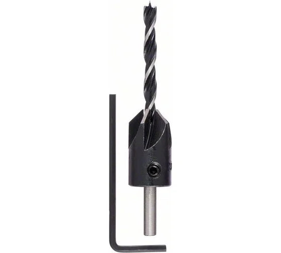 Bosch DIY Wood Drill Bit with Countersink (5 mm) 2609255218