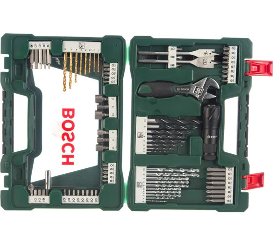 Bosch V-Line 83-Piece Drill and Screwdriver Bit Set with LED Torch (2607017193)