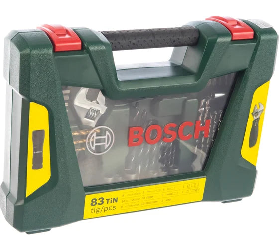 Bosch V-Line 83-Piece Drill and Screwdriver Bit Set with LED Torch (2607017193)