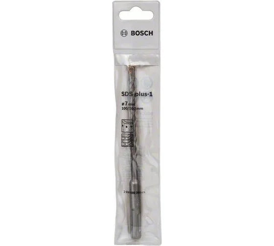 Bosch 2608680268 SDS plus-1 Hammer Drill Bit for Concrete (7x100x160 mm)