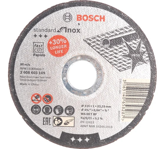 Bosch 2608603169 Cutting Disc for Stainless Steel