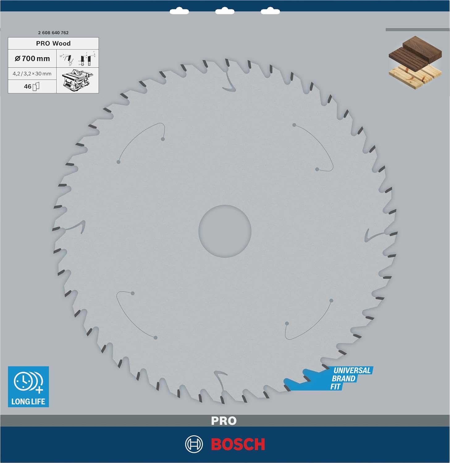 Bosch 700 x 4.2 x 30 mm Construction Wood Bench Circular Saw