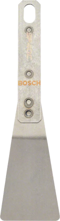Scraper blade made of spring steel