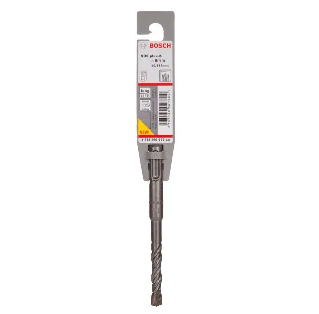 Bosch SDS-Plus-5 S4L Drill Bit 8x115/50 mm, 1618596172