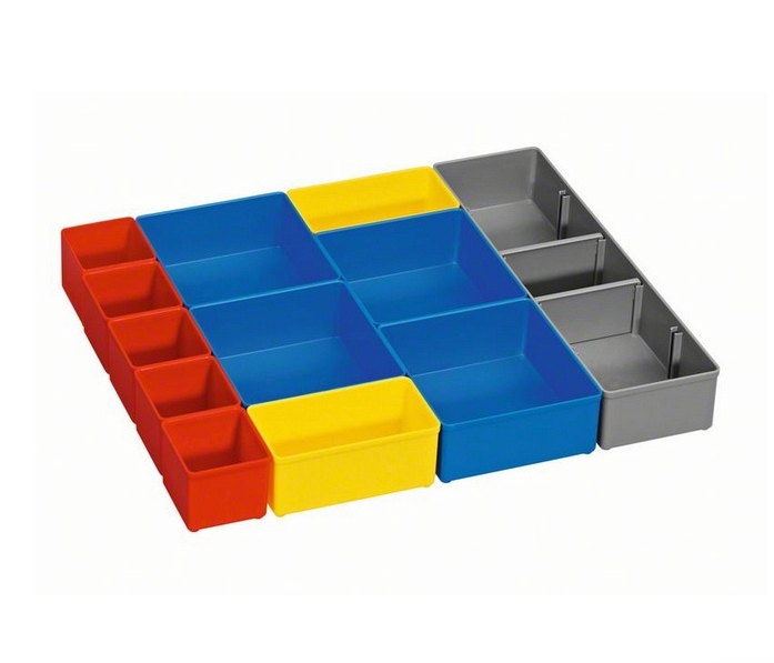 Bosch 12-Piece Inset Box Set for i-BOXX 53 System Case, 340 x 261 x 44 mm (2608438068)