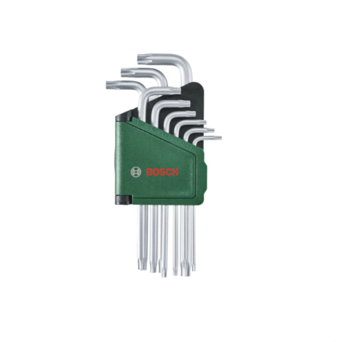 Bosch 9-Piece Torx Key Set (Torx Angle Keys)
