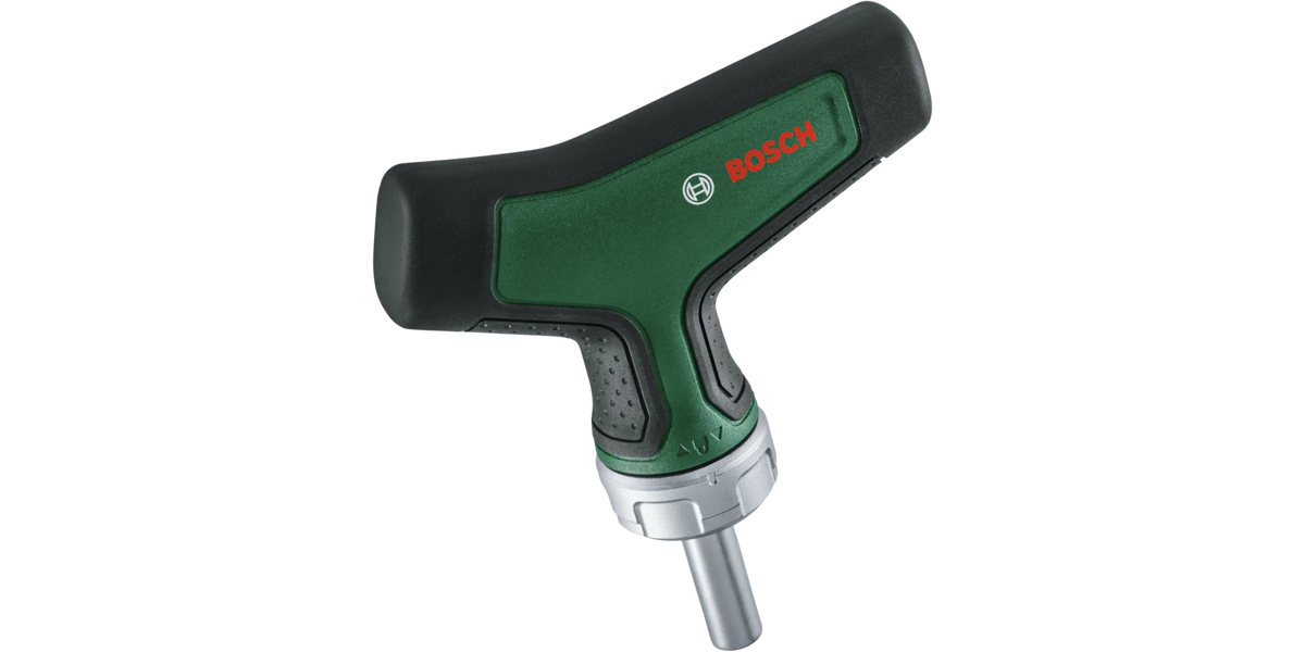 Bosch Screwdriver Bit Ratchet Set with T-Handle