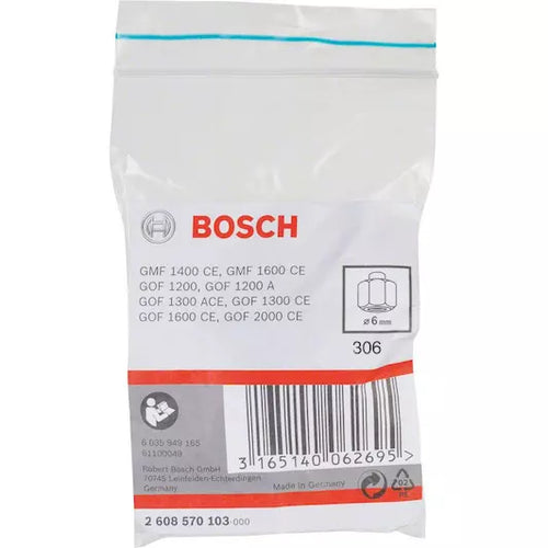 Bosch  սեղմակիր  (collet) նախատեսված  GOF 12/1300 համար , 6 x 24 mm