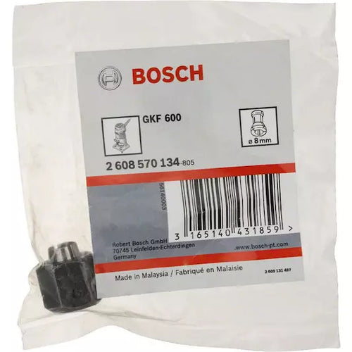 Bosch  սեղմակիր  (collet) նախատեսված GKF 600 ի համար, 8mm