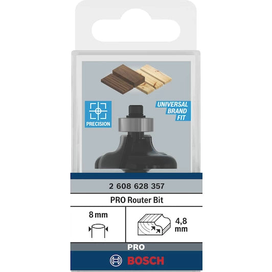 BOSCH  panel cutter G 8 mm, R1 4.8 mm, D 31.8 mm, L 12.4 mm, G 54 mm