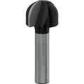 BOSCH  semi-circular profile cutter 8 mm, R1 10 mm, D 20 mm, L 12.4 mm, G 46 mm