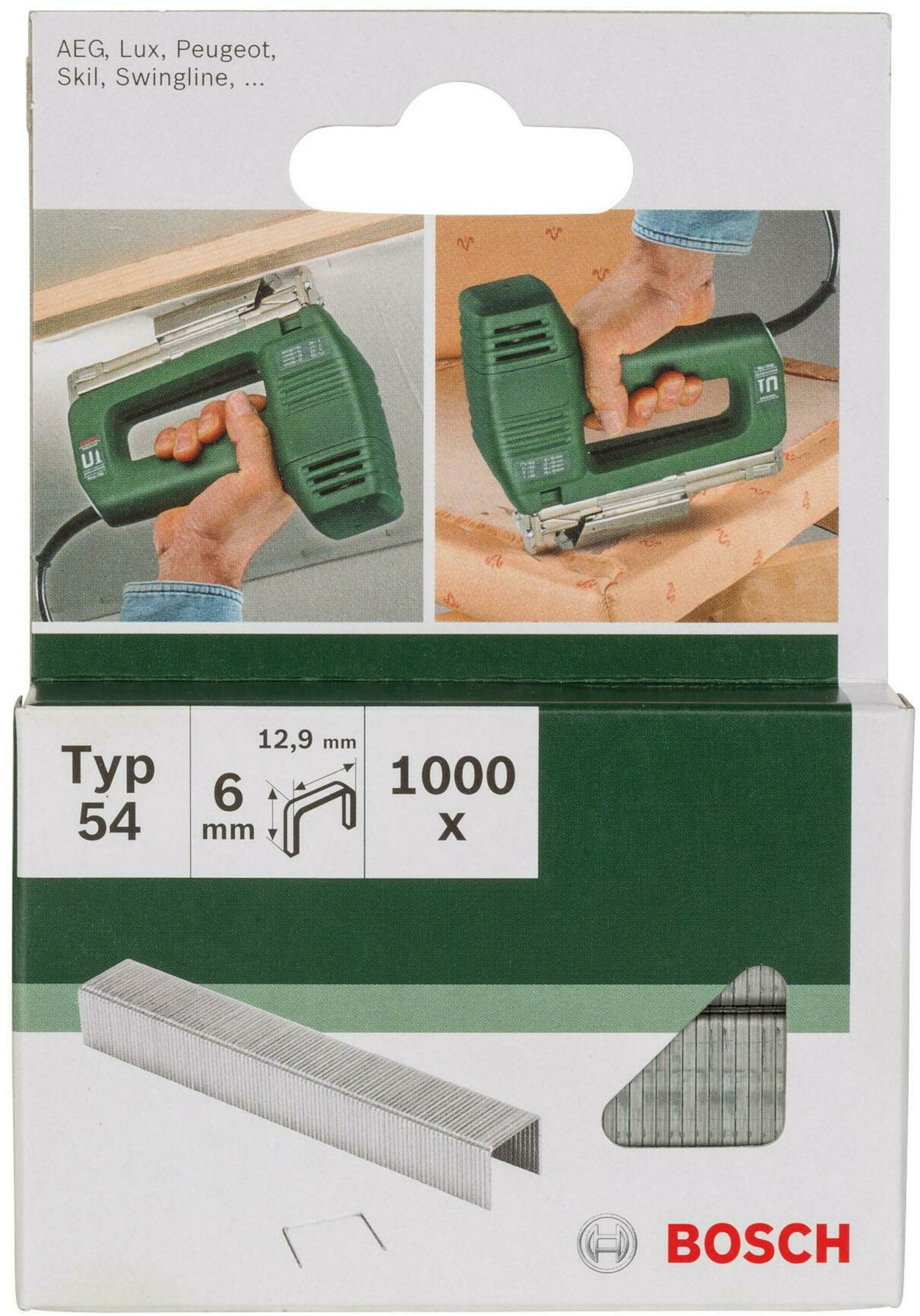 Bosch Professional Accessories 2609255842 Staples type 54 129x125x12mm