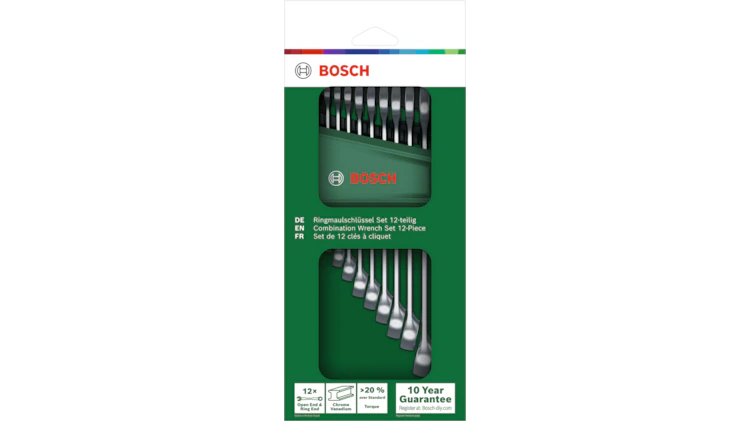 Bosch Combination Wrench Set