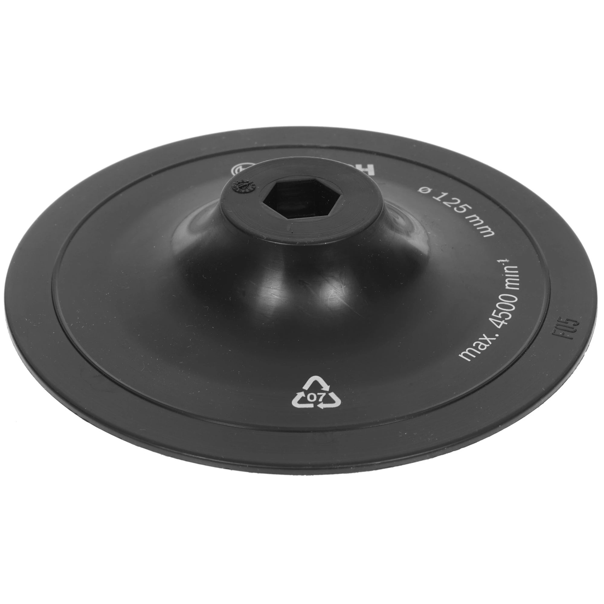 Bosch 125 mm Backing Pad with 8 mm Pin Mount for Drills (1609200240)