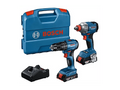 Bosch Professional  Combo Kit GDX 18V-285 + GSR 185-LI