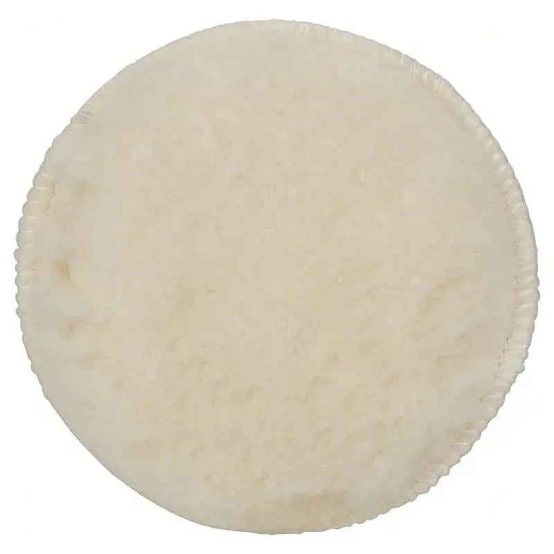 Bosch Professional 130 mm Lambswool Polishing Pad with Hook-and-Loop System (2608610001)