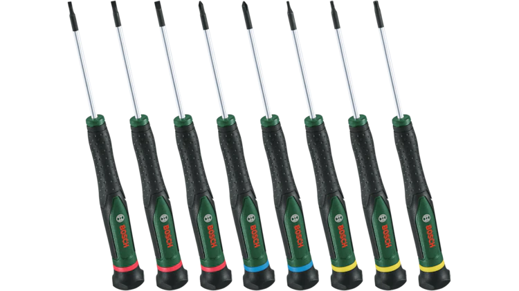 Bosch 8-Piece Precision Screwdriver Set