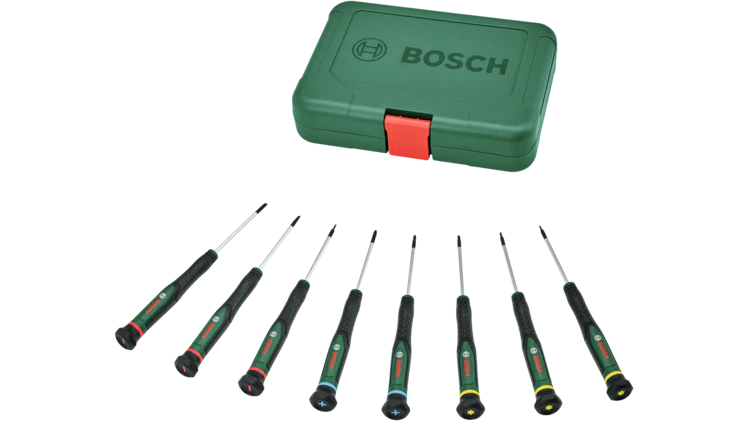Bosch 8-Piece Precision Screwdriver Set